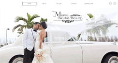 Desktop Screenshot of miamibridalbeauty.com